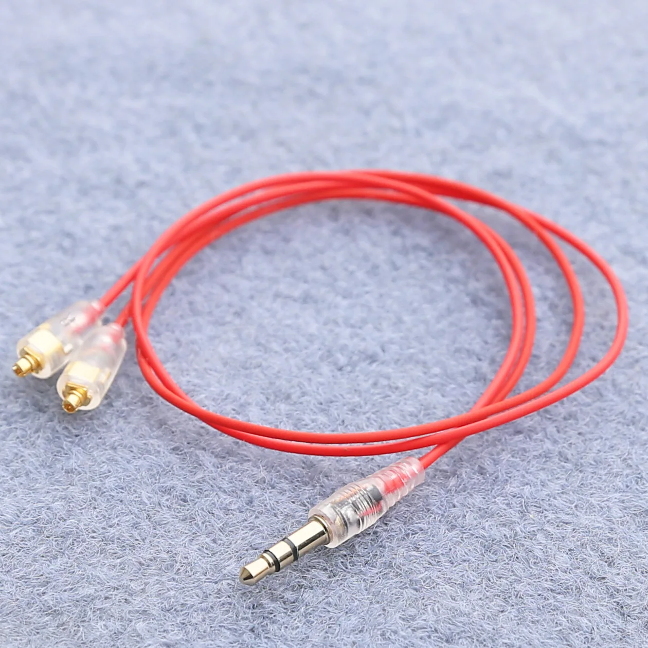 10pcs MMCX Slušalke Kabel 3,5 mm Jack Kratek Zvok Slušalke, Kabel 38 cm