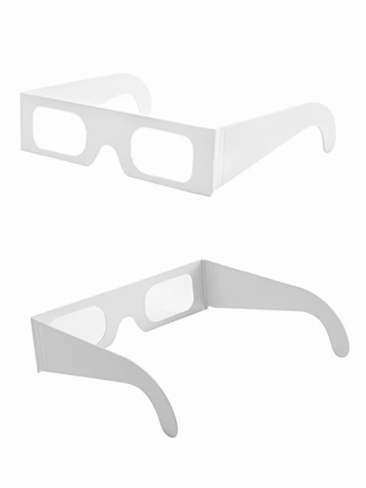 20Pcs Chromadepth 3D Papir Prizmo Difrakcijske Ognjemet Očala za Lasersko Kaže, Raves, Lahka, Koncerti in Novo leto, Božič