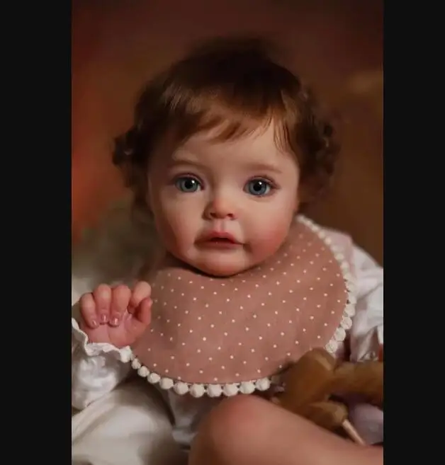24 Palčni Bebe Prerojeni Baby Doll 3D Naslikal Kože Realne Malčka Dekle Maggie Krpo Telo Silikonski Lutke Otroci Igrače Slika Darilo