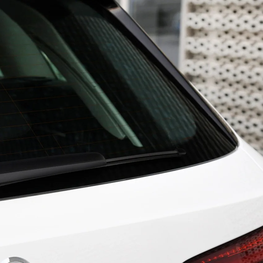 2x 2012 in 2018 Za Audi A6 A7 Travel Edition Allroad Zadnje Okno Strani Spojler ABS Sijajni Črna Zadaj Canard Splitter Body Kit