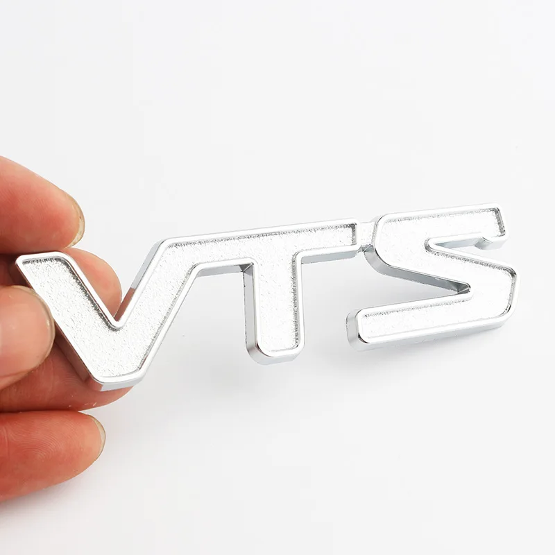 3D Kovinski VTS Logotip Zadaj Prtljažnik Strani Fender Emblem Značko Nalepke, Nalepke za Citroen C3 C4 Aircross Picasso Kaktus C1