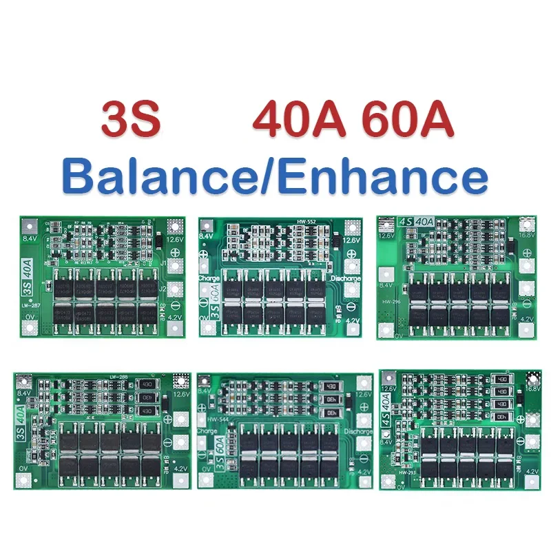3s 40a bilance 400PCS Litijeva Baterija, Polnilnik Protection Board 18650 BMS Za Vrtanje Motornih Povečanje/Bilance