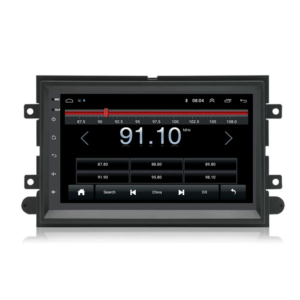 7inch Android 12 Avto Radio Stereo GPS Navi DVD-Jev Za Ford 500 F150 Explorer Rob Ekspedicijo Mustang fuzije s Kamero