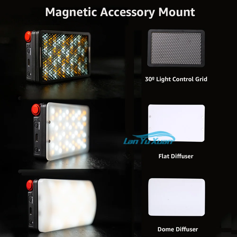 Aputure MC Pro RGB LED Luči Magnetna Privlačnost Difuzor cwb 2000 k-10000K Mini Žep Video Lučka Vodotesen IP65 Fotografija Svetlobe