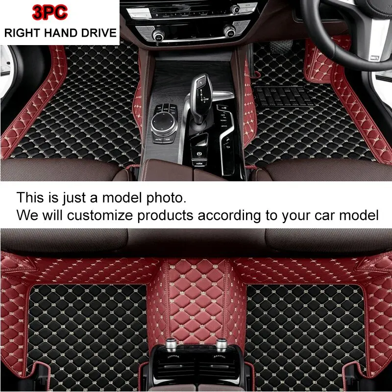 Avto Preproge Za Tesla Model X 7 Sedež 2015~2022 Celoten Sklop Luksuzni Preproge Preprogo Anti Umazanijo Pad Usnje Mat Avto Dodatki Tapete Carro