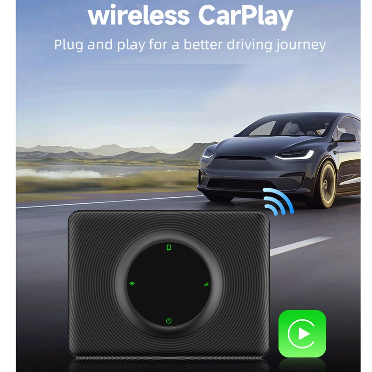 Carplay Ai Polje za Tesla Model 3 Model Y CarPlay Brezžični vmesnik WiFi, BT Auto-Povežite OTA Nadgradnja ZDA Izdaja