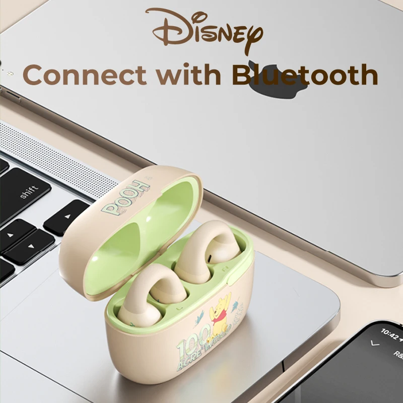 Disney QS-T10 Minnie Mouse Moda Bluetooth Čepkov - Emblematične Slog s pridihom Čarobno Disney