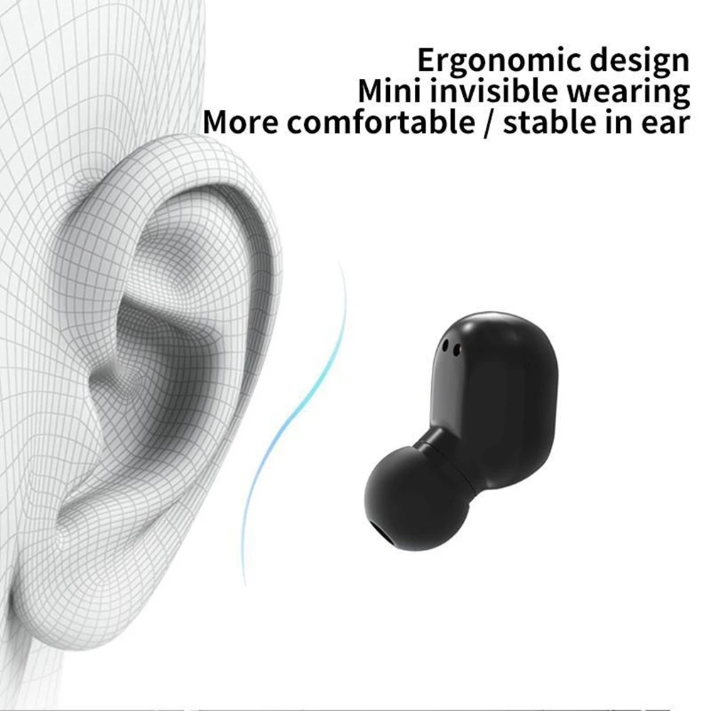 E7S TWS Brezžične Slušalke Bluetooth slušalke Nadzor Šport Vodotesne Slušalke Mikrofon Glasbo, Slušalke Delujejo Na Vseh Pametni telefon