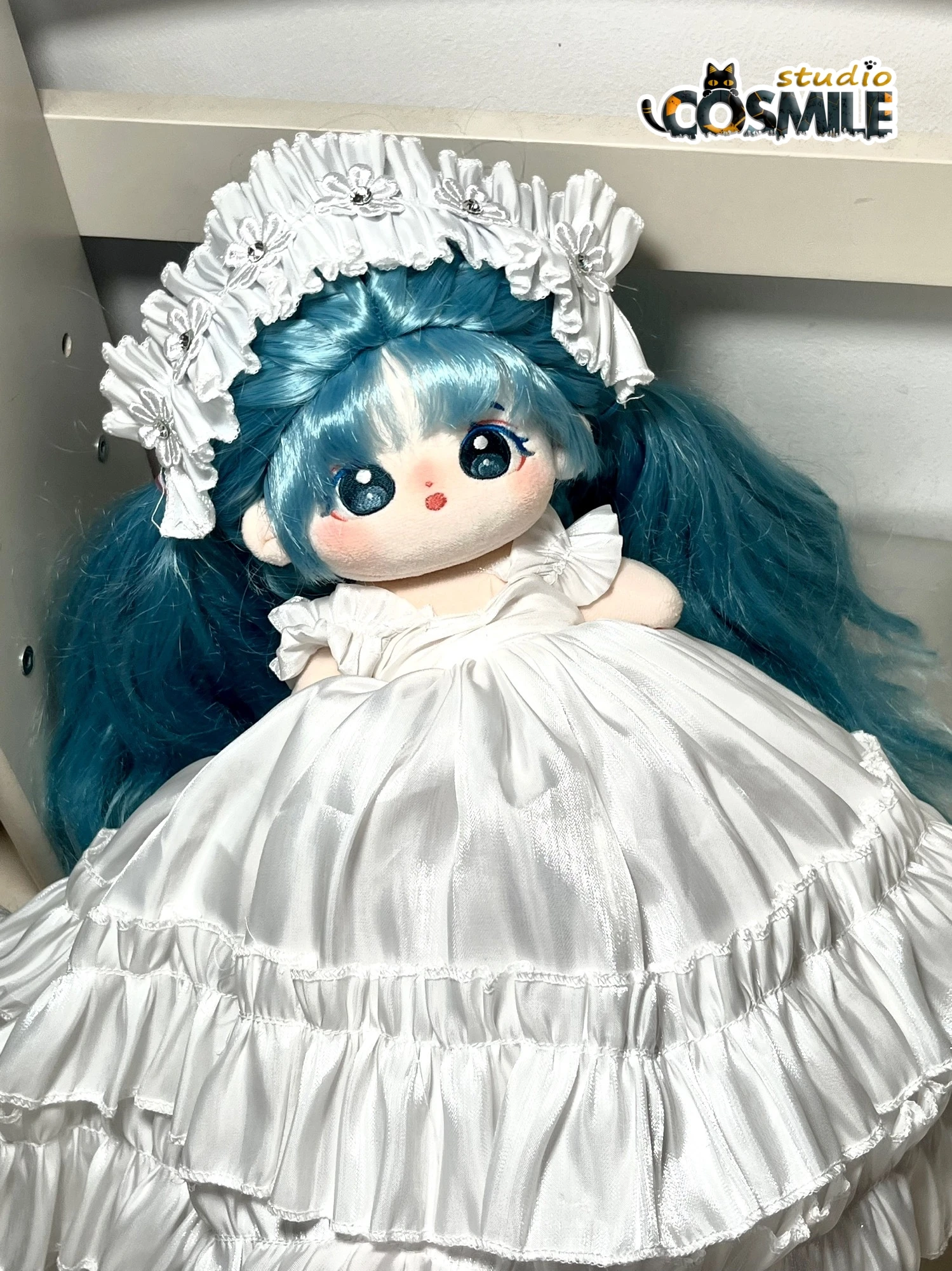 Idol Star Nevesta Poročni Obleki Lolita Žogo Stranka Kostum Polnjene Plushie 20 cm 30 cm Plišastih Lutka Polnjene Oblačila Oblačila Plushie