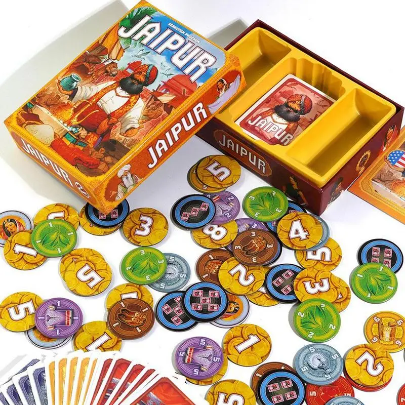Jaipur Družino Igre Jaipur Družino Strategija Družabne Igre Poslovnež Igranje Igre Sim Družini Prijazno Stranka, Ki Je Igra Za Otroke