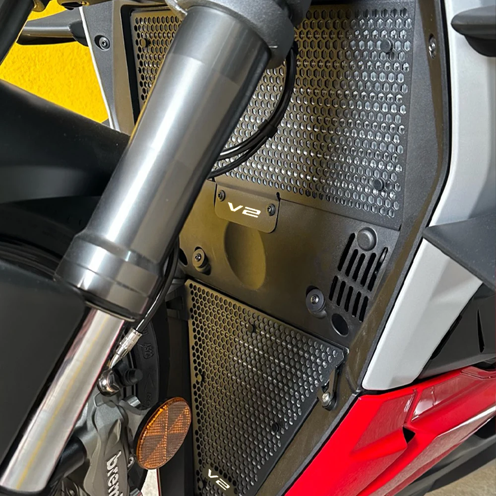 Motorno Kolo, Oprema Za Ducati Streetfighter V2 2022 2023 Zgornji Nižje Radiator Stražar Motor Hladilnik Rešetka Kritje Zaščitnik