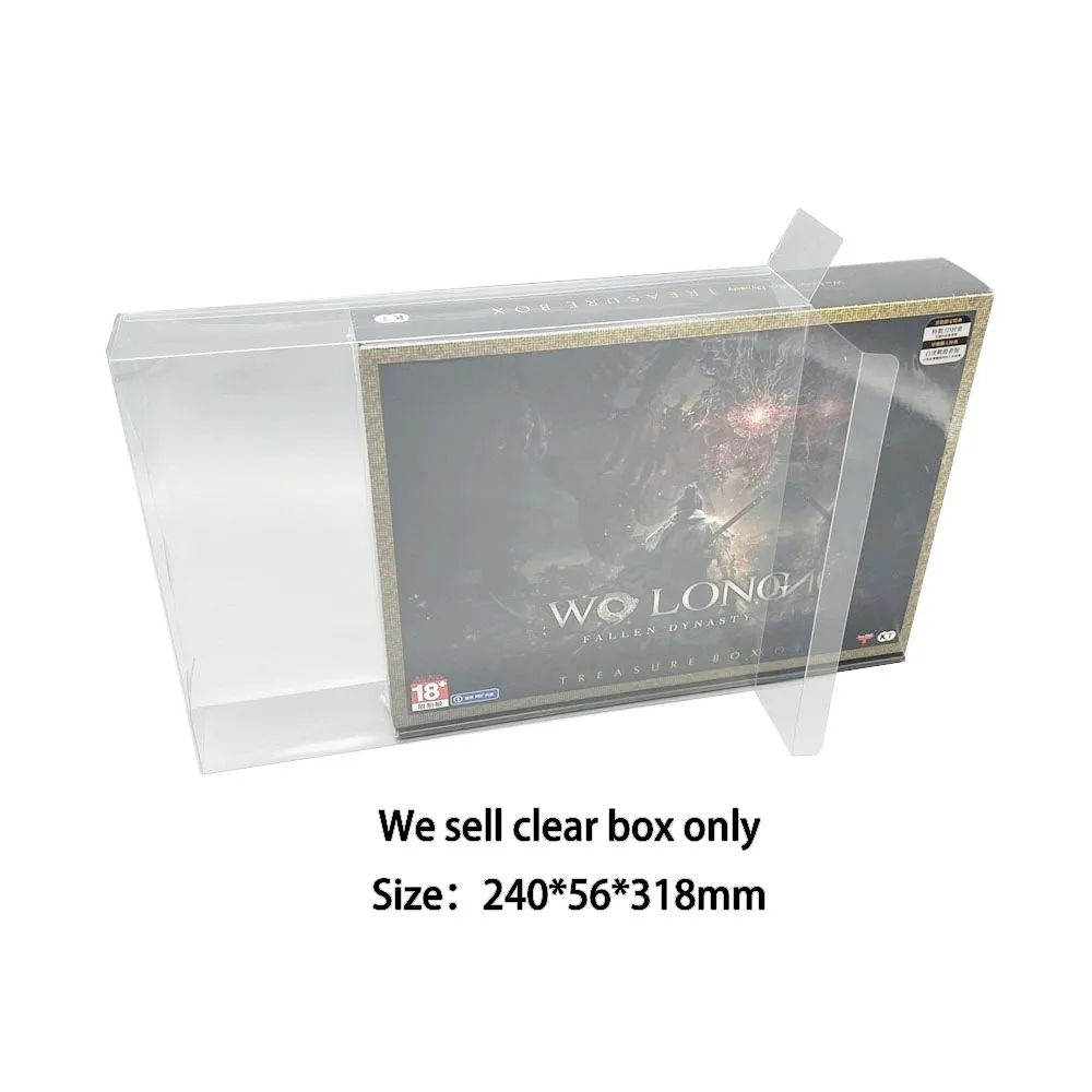 Pregledna TEP zaščitna Škatla Za PS5 PS4 Wolong padel dinastije zakladnico HK verzija igre Jasen prikaz škatla za shranjevanje
