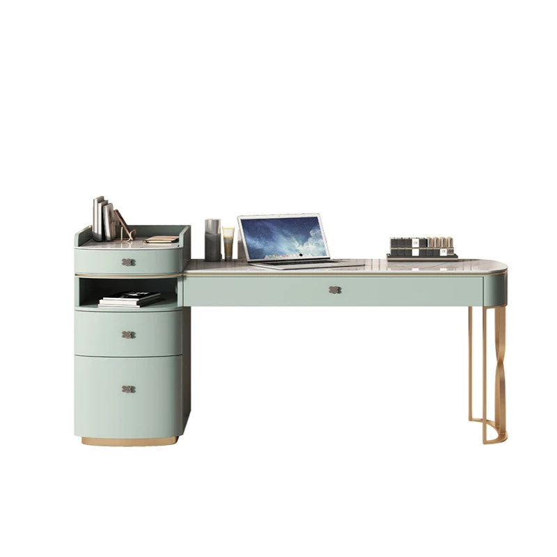 Sodobni luksuzni rock desk barve kotu namizja računalnik desk čaj tabela integrirano preprost študija