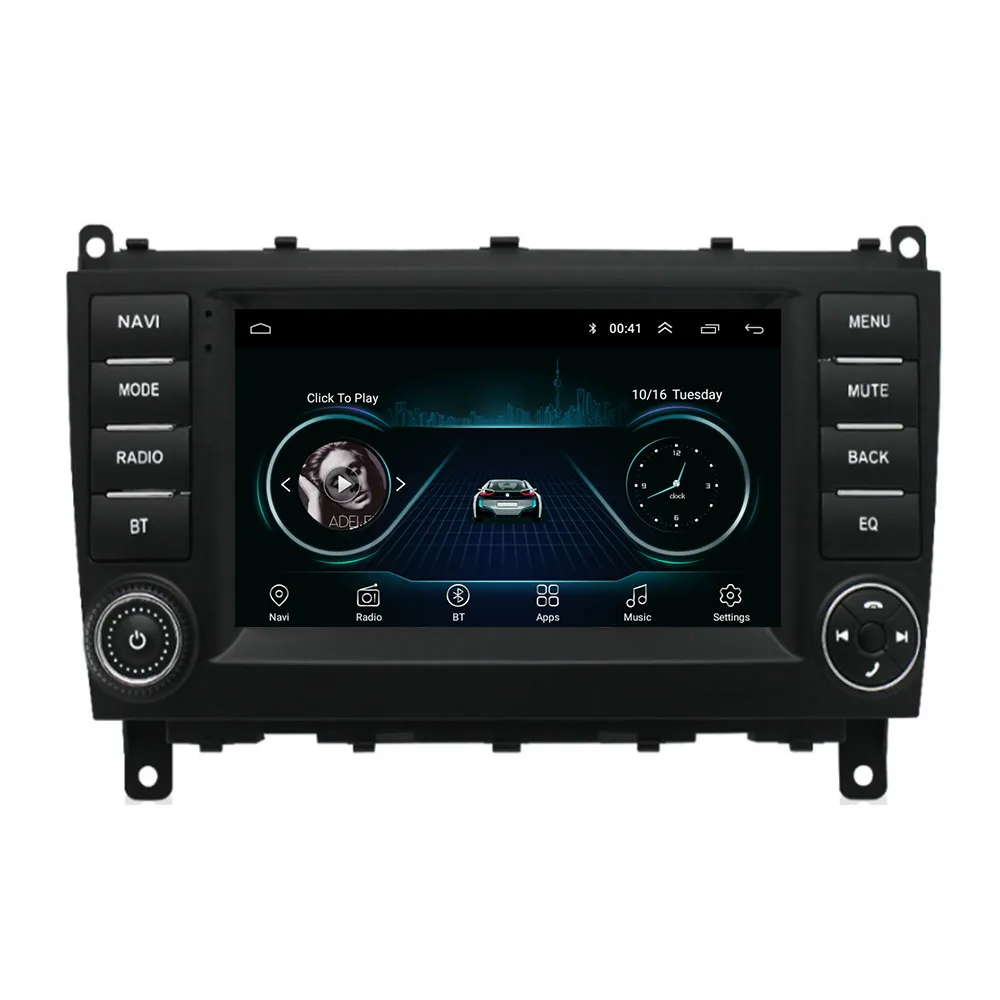 Tovarniško Ceno 9 inch Android pameten Sistem Apple Carplay Avto Video Predvajalnik Centralne Večpredstavnostnih Za Mercedes Benz C Razred W203