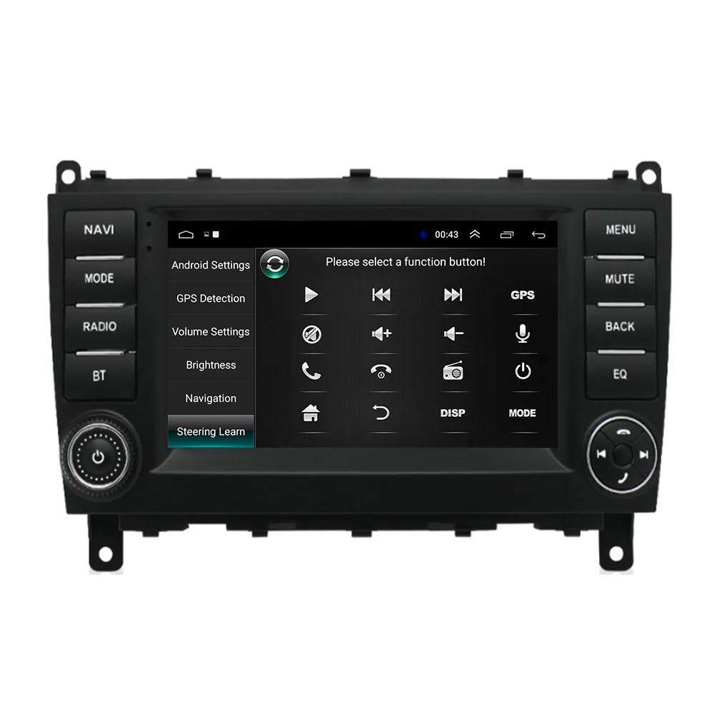 Tovarniško Ceno 9 inch Android pameten Sistem Apple Carplay Avto Video Predvajalnik Centralne Večpredstavnostnih Za Mercedes Benz C Razred W203