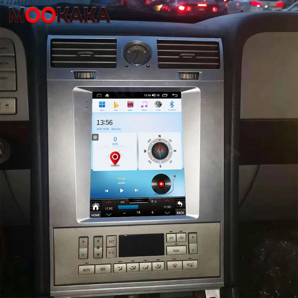 Za Lincoln Navigator 2005-2009 Android 12 Avto Radio Stereo Sprejemnik Autoradio Multimedijski Predvajalnik, GPS Navigacijo