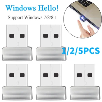 1/2/5PCS PC Prenosni Zaklepanje Biometričnih Prenosni računalnik Skener za Windows, 10 Hello Prenosni RAČUNALNIK Prstnih Odtisov Geslo, brez Prijave