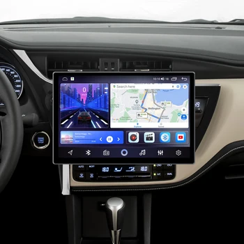 13.1/12,5 palca 2K QLED maska Za Toyota Corolla 11 E170 Auris E180 2017-2019 Android CarPlay Avto Večpredstavnostna 360 Fotoaparat, GPS Radio