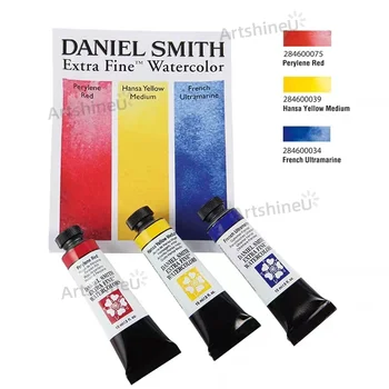 15ML DANIEL SMITH Tri osnovne barve Znanja in Vesel Božič Barve Poklic, za Umetnike, Študente Šole Suplies