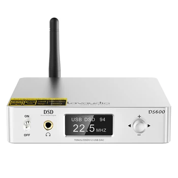 1Mii Lavaudio DS600 HiFi DAC Avdio Ojacevalnikom Dekoder Vhod USB/Koaksialni/Optični
