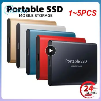 1~5PCS Prenosni SSD Tip-C USB 3.1 60TB 30TB 16TB 8TB SSD Trdi Disk 4TB Zunanje SSD M. 2 za Prenosnik Namizni SSD Flash Pomnilnik