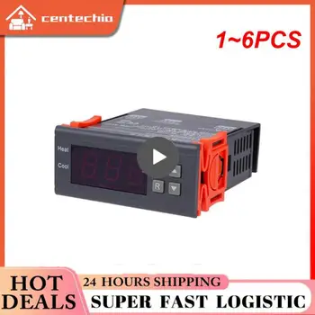 1~6PCS STC 1000 LED Digitalni Termostat za Inkubator Temperaturni Regulator Thermoregulator Rele za Ogrevanje, Hlajenje 12V 24V 220V