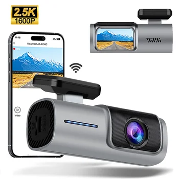 2.5 K Mini Avto Dash Kamera Snemalnik HD 1080P DVR WIFI Noč Različica Objektiv, 6-slojna stekla Sony fotoobčutljivih film Dash Cam Diktafon