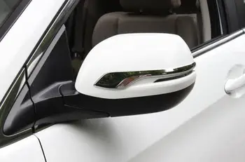 2 Kos Rearview Mirror Strani Pokrova Zaščitnik Trim Avto Styling Pribor Chrome za Honda Accord 9. Generacije 2013 2014