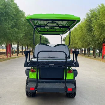 2023 Nov Modni 6 Sedeži Luxury Električni Golf Voziček 72v Litijeva Baterija Off-Road Lov Vozila Podporo solarnimi Napajanje