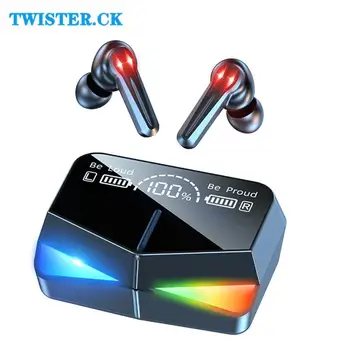 2023 Novo M28 Brezžične Slušalke Bluetooth Slušalke TWS Stereo Touch Kontrole za Zmanjševanje Hrupa Čepkov Slušalke Z Mikrofonom