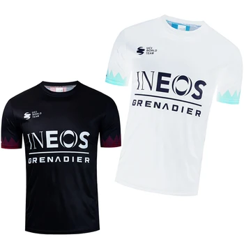 2024 INEOS T-shirt Kolesarska Ekipa Jersey Moški Ženske Pro Cestni Kolo Maillot Vrhovi Ropa Ciclismo Quick Dry Šport Tshirt