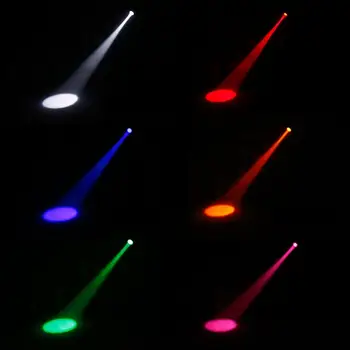 3W Mini LED Razsvetljavo Žarek Pozornosti Božič Pinspot Svetlo Modra