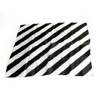 60*60cm Zebra Svile (Black&white/Red&white) 100% Čista Svila Proge Svile Čarobno Pribor za Palice Magic Fazi senzacionalističnih elementov, Rekvizitov,