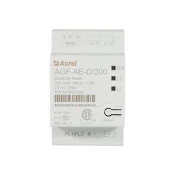 ACREL AGF-AE-D/200 enofazni Tri-žična Energijo Merilnik Za PV Anti Refluks Z Digitalnim prikazom