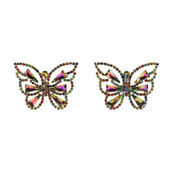 ANYTELKW Nosorogovo nakit osebno Vse-tekmo metulj Uhani temperament napredno uhani