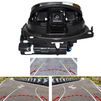 Avto CCD Sony Ribe Oči Objektiv Parkiranje Flip Emblem Logotip Kamera Zadaj 170 širokokotni Obračalni Night Vision