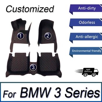 Avto predpražnike Za BMW Serije 3 GT Gran Turismo F34 2013~2018 Zaščitna Ploščica Mat Luksuznega Usnja Preprogo Preproge Nastavite Avto Dodatki