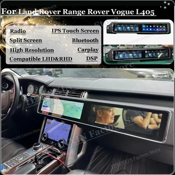 Avto Radio Z Android Avtomobilske Večpredstavnostnih Za Land Rover Range Rover Vogue L405 2013-2019 GPS Navi Stereo Sprejemnik Vodja Enote