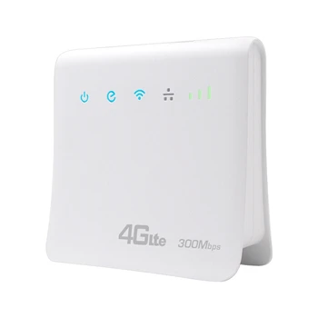 BAAY 300Mbps Usmerjevalniki Wifi 4G LTE CPE Mobilne Usmerjevalnik S LAN Port Podpira Kartica SIM Prenosni Brezžični Wifi Router-EU Plug