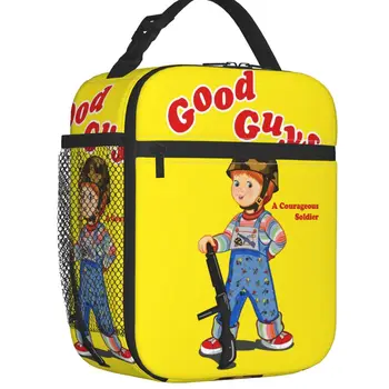 Bolsa de almuerzo portátil con aislamiento de bombero par niños, bolso de almuerzo térmico, enfriador Chucky, de trabajo oficin