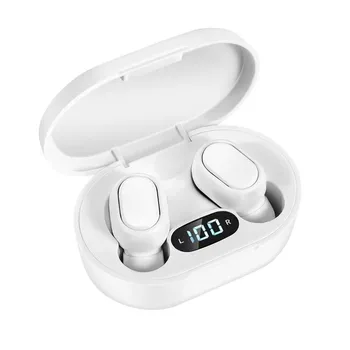 Brezžične Bluetooth Slušalke Čepkov Mini Šport Moč Digitalni Prikaz Nizke Moči Stereo Zvočni Učinek V Uho TWSWireless Slušalke