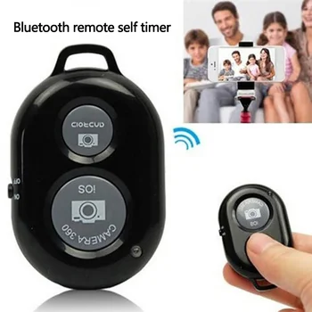 Brezžični Krmilnik Samosprožilec, Kamera, Bluetooth, združljiva Gumb za Daljinsko upravljanje Palico, Sprostitev Zaklopa Monopod Selfie za Ios