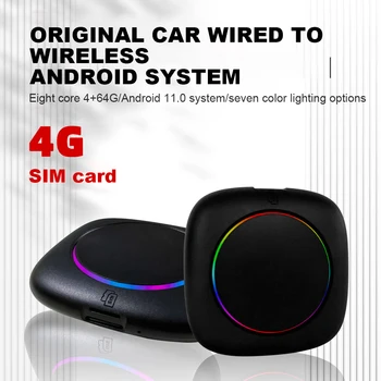 CarPlay Ai Polje Podporo za Brezžično CarPlay & Android Auto BluetoothSmart Polje WiFi 2.4+5 G Vgrajen GPS 8 Jeder 4+64GB TF KARTICA