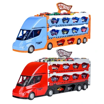 D7WF Malčka Prevozniki Tovornjak Vozil za Prevoz Igrač za 3Years+ Fantje in Dekleta