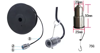 Dodatna oprema Kabel za pregledovanje Cevi Fotoaparat 20/30/50/100/200 M SYANSPAN Možganov Kanalizacijski Cevovod Industrijske Endoskop Sistem Kablov