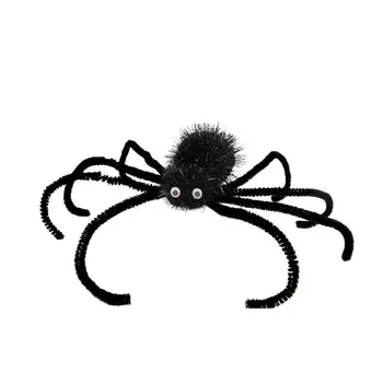 Dolge Noge Halloween Črni Pajek Ostra Stopnji Uspešnosti Rekviziti Zlo Pokrivala Spider Black Stranka Ponudbe