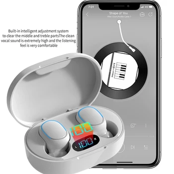 E7s TWS Slušalke Bluetooth Brezžične Slušalke 65ms Nizke Latence Čepkov Esport Slušalke Igralec Slušnih Pripomočkov Z Mic Handfree
