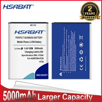 HSABAT Novo Prispeli 5000mAh Baterija za HOMTOM HT20 / HT20 Pro Baterije