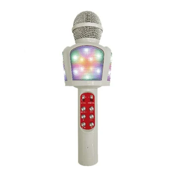 Karaoke Mikrofon Za Otroke, 5 V 1 Brezžična Karaoke Z LED Luči, Božič, Rojstni dan, Darila Stranka