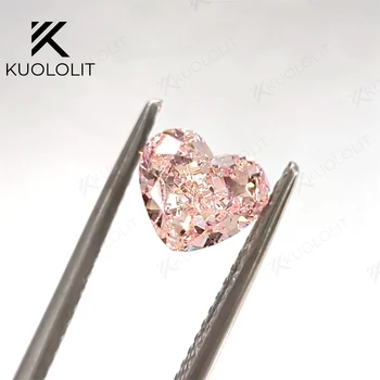 Kuololit Lab Zrasla Diamanti Srce Fancy Roza VS 2 VG VG 5.726.473.66 HPHT IGI Certificiranje za Prilagajanje nakit